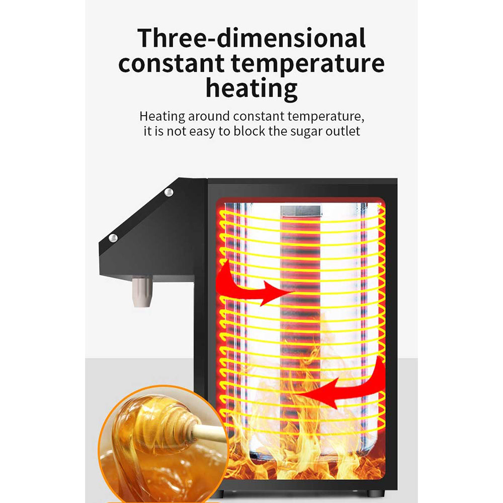 Automatic Fructose Dispenser — 12/16 L Stainless Steel