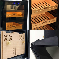 Aperçu : Armoire à cigares professionnelle à compresseur — 320 L