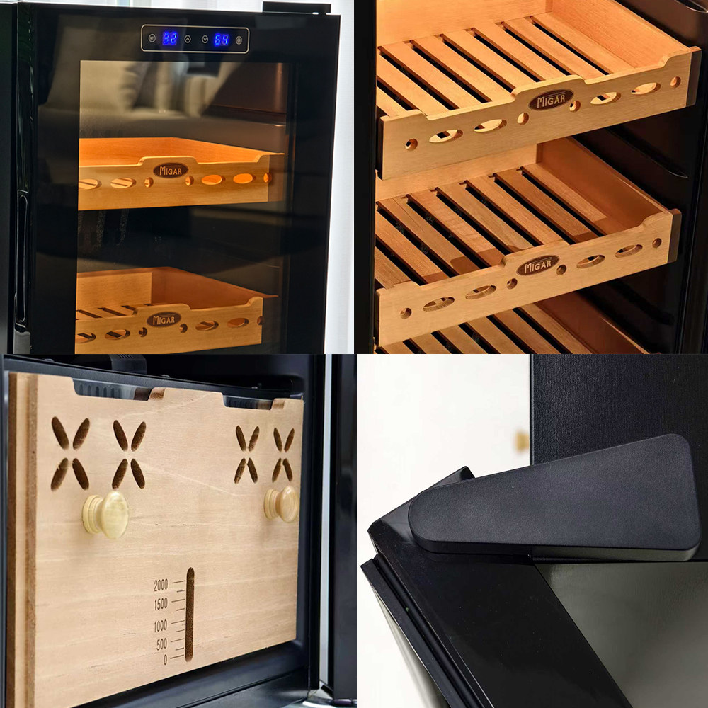 Armoire à cigares professionnelle à compresseur — 320 L