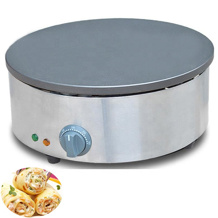 Commercial Electric Crepe Maker with Serving Station