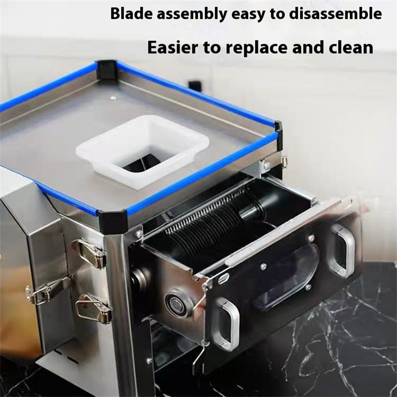 Commercial Multi-Function Meat & Vegetable Cutter — 850W Slicer/Shredder