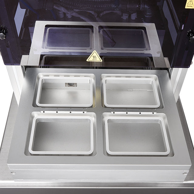 Semi-Automatic Tray Sealing Machine — Nitrogen Flush, Pneumatic
