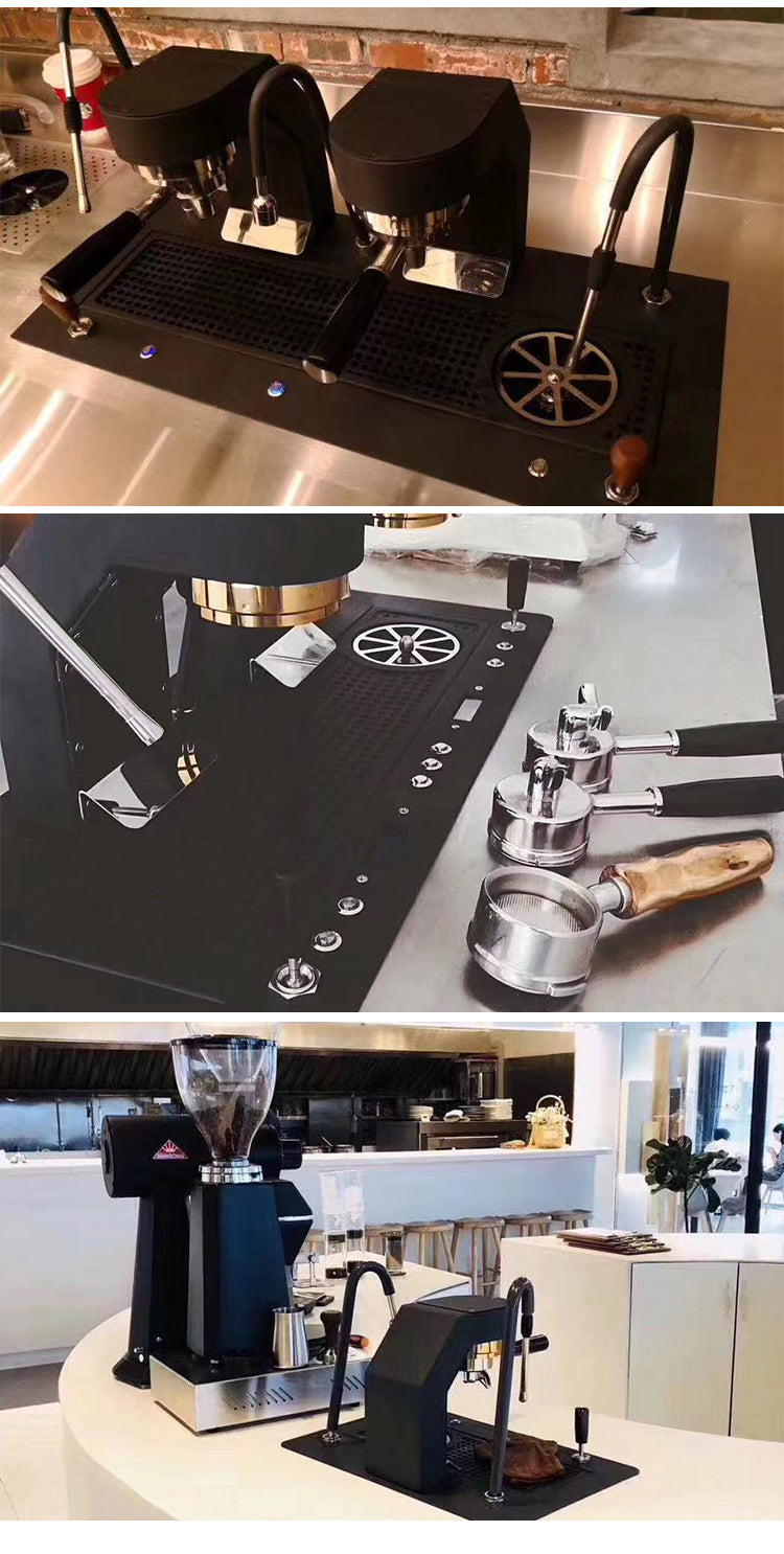 Commercial Built-In Espresso Coffee Machine — 2-Group Semi-Automatic