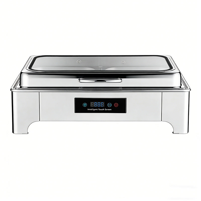 Electric Stainless Steel Chafing Dish — Buffet Food Warmer Set