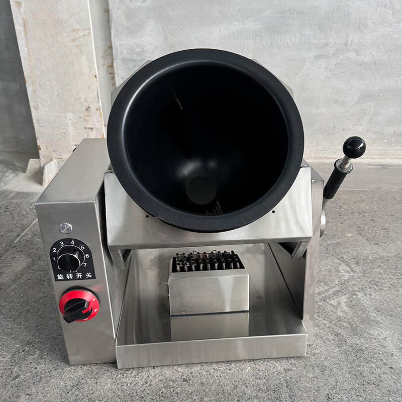 Commercial Automatic Gas Stir-Fry Cooking Robot — Rotating Wok