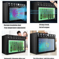 Automatic Wine Dispensing System — Lighted Stainless Steel Cooler image preview