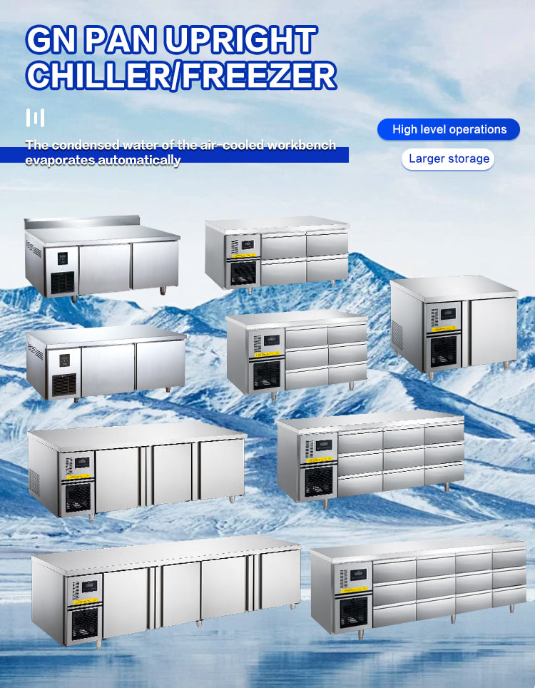 Commercial Undercounter Drawer Refrigerator — GN Chiller
