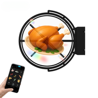 WiFi Holographic LED Fan Display — 42 cm Wall-Mounted, Weatherproof image preview