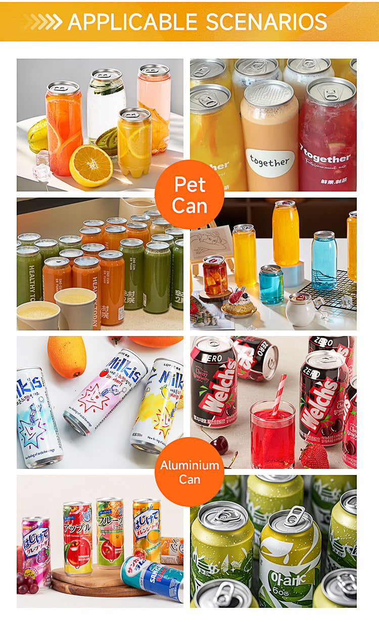 Automatic Can Sealer Machine — Interchangeable Bases