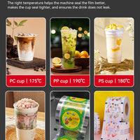 Commercial Cup Sealing Machine — Automatic for Plastic &amp; Paper Cups image preview