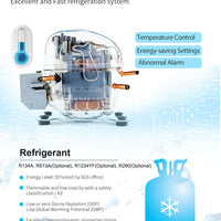 Commercial Frozen Food & Ice Cream Vending Machine — 49" Touchscreen — превью изображения