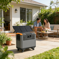 Portable Solar Power Station — 3000W, 5376Wh LiFePO4 image preview