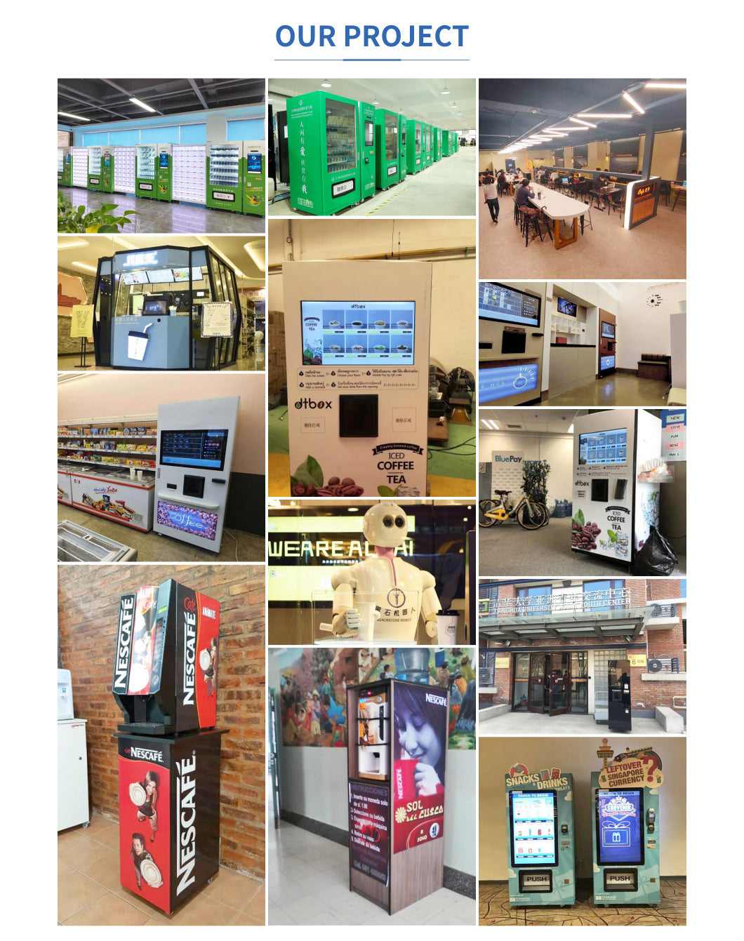 Automatic Hot Food Vending Machine — Cook & Serve