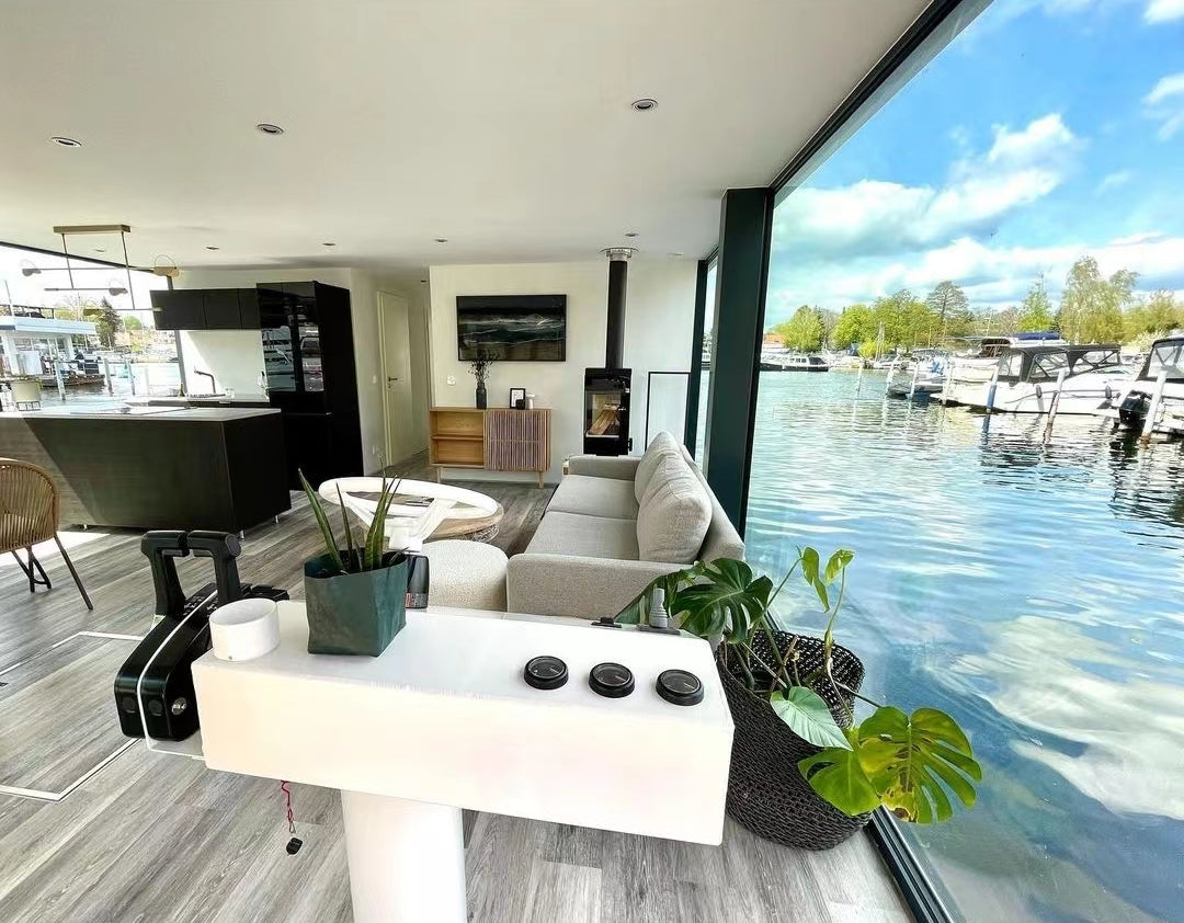 Aluminum Pontoon Houseboat — 11.5 m, 16-Person