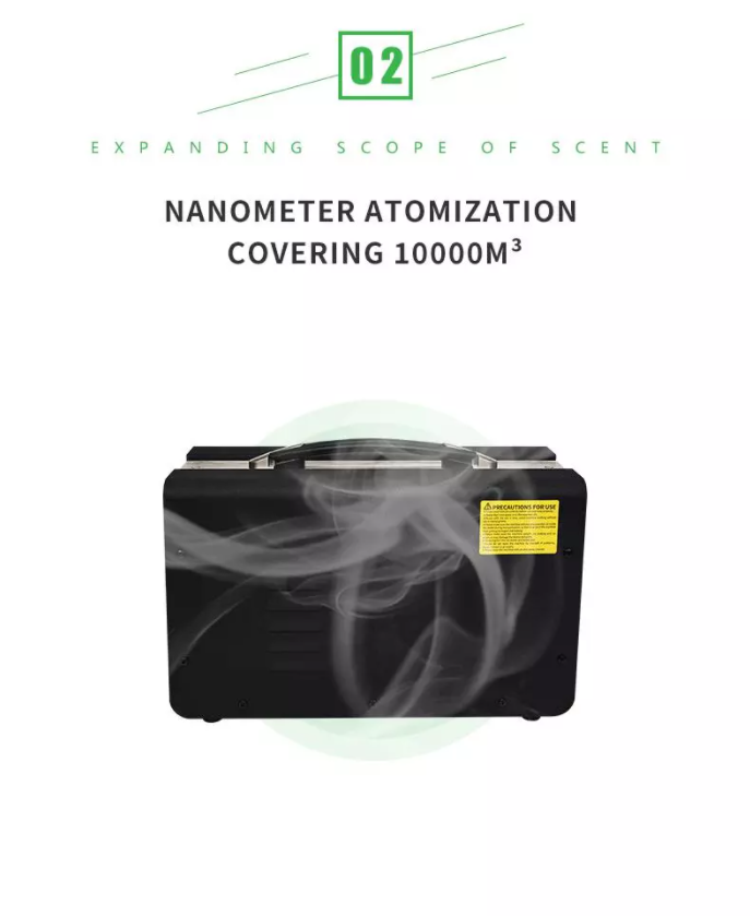 Commercial Fragrance Machine — HVAC Scent Diffuser, 1000ml, App Control