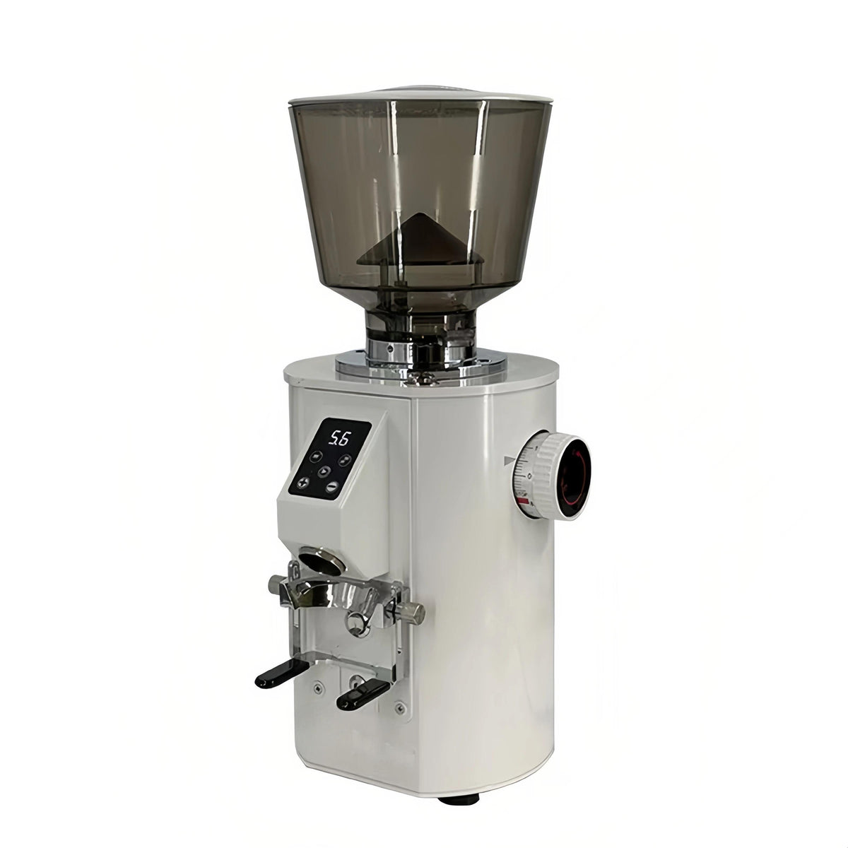 Commercial Electric Coffee Grinder — 64mm Flat Burr, Stepless Adjustment