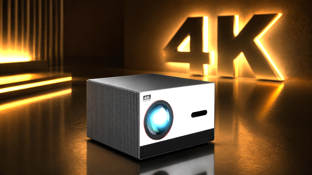 4K UHD LED Projector for Bars & Events — 60–200 inch