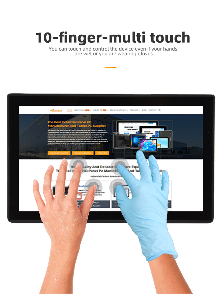 Industrial IP65 Waterproof Capacitive Touch Screen Monitor