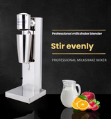 Commercial Milkshake & Milk Tea Machine — Stainless Steel