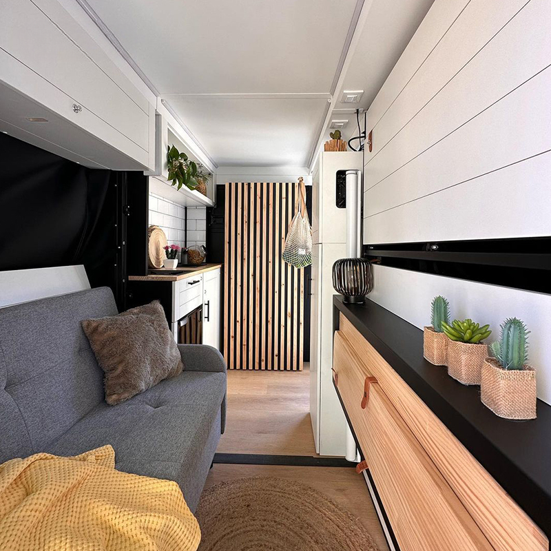 Equipo modular de camperización — módulo camper extraíble