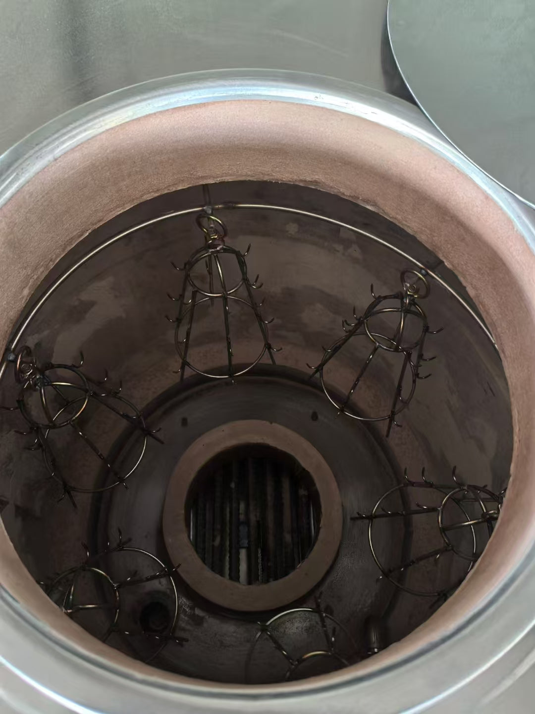 Commercial Gas Clay Tandoor Oven — Stainless Steel
