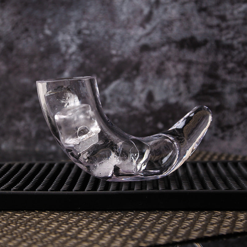 Elegant Little Horn Cocktail Glass
