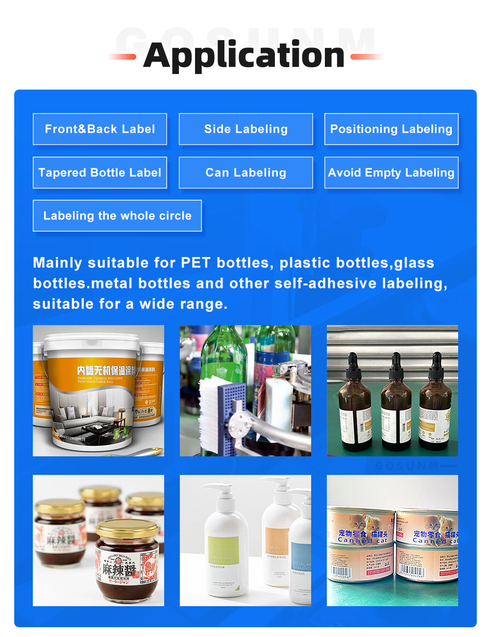 Automatic Desktop Round Bottle Labeling Machine