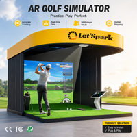 Vista previa de la imagen de Simulador multideporte de interior — Golf y fútbol