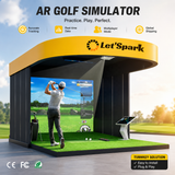 Simulador multideporte de interior — Golf y fútbol