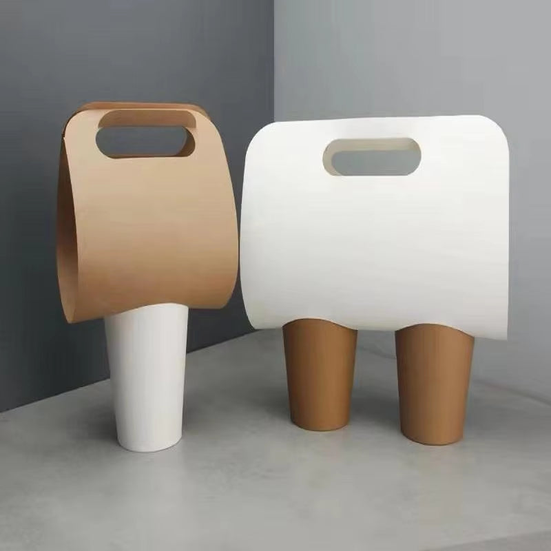 Custom-Printed Biodegradable Paper Coffee Cups