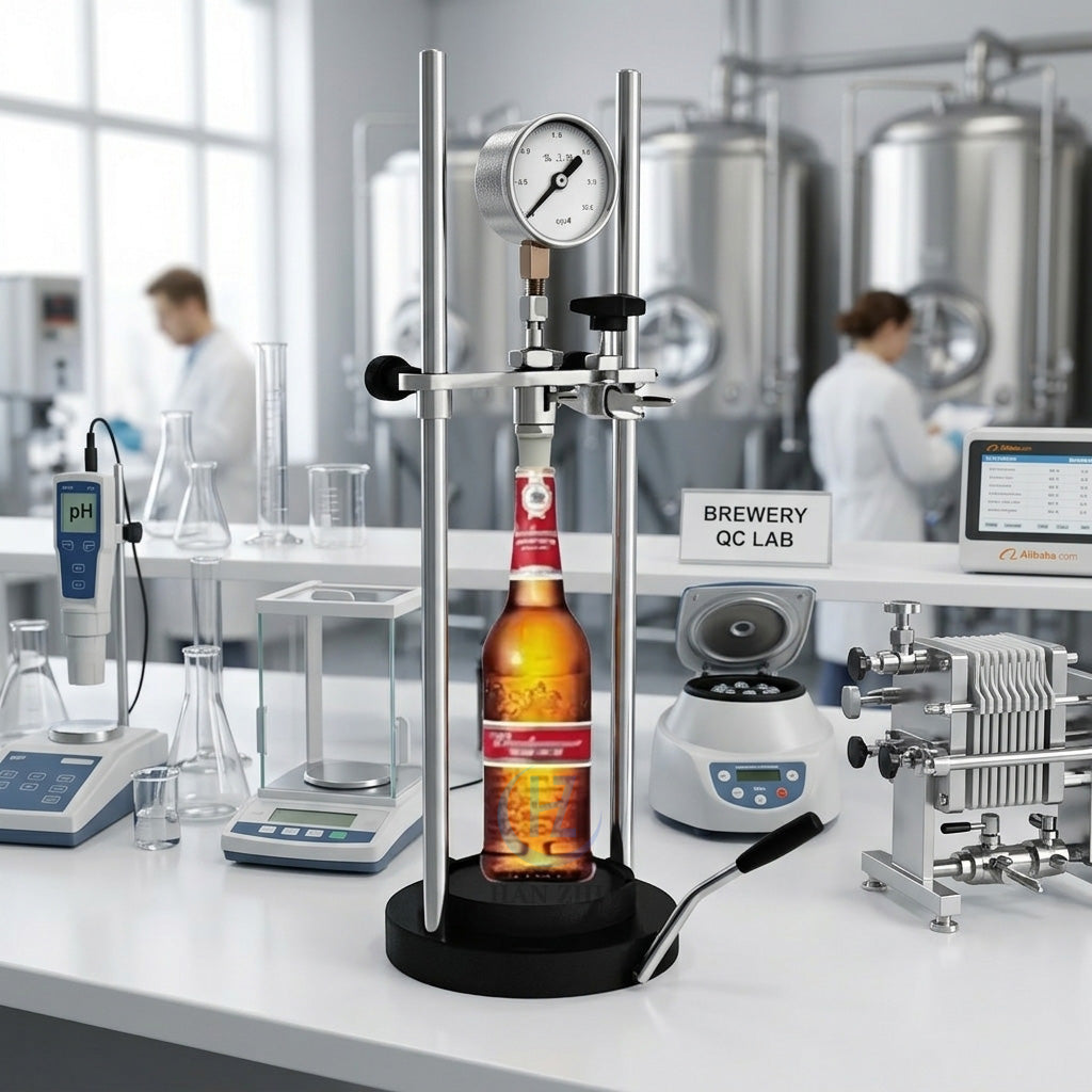 Portable CO2 Volume Tester for Carbonated Drinks
