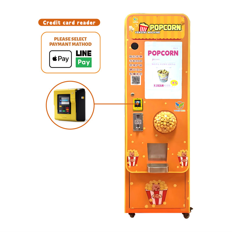 Commercial Touchscreen Popcorn Vending Machine