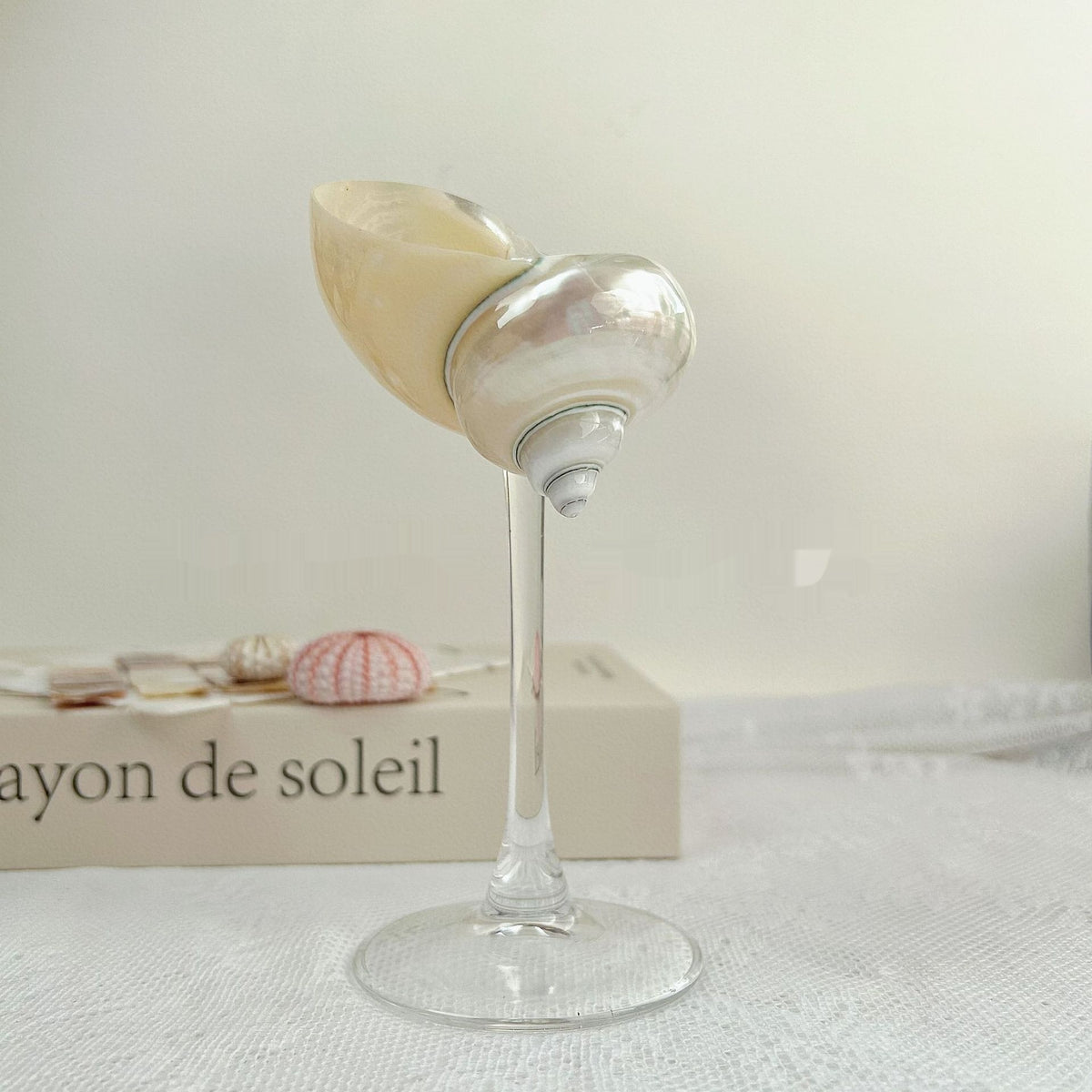 Handmade Shell Cocktail Glasses