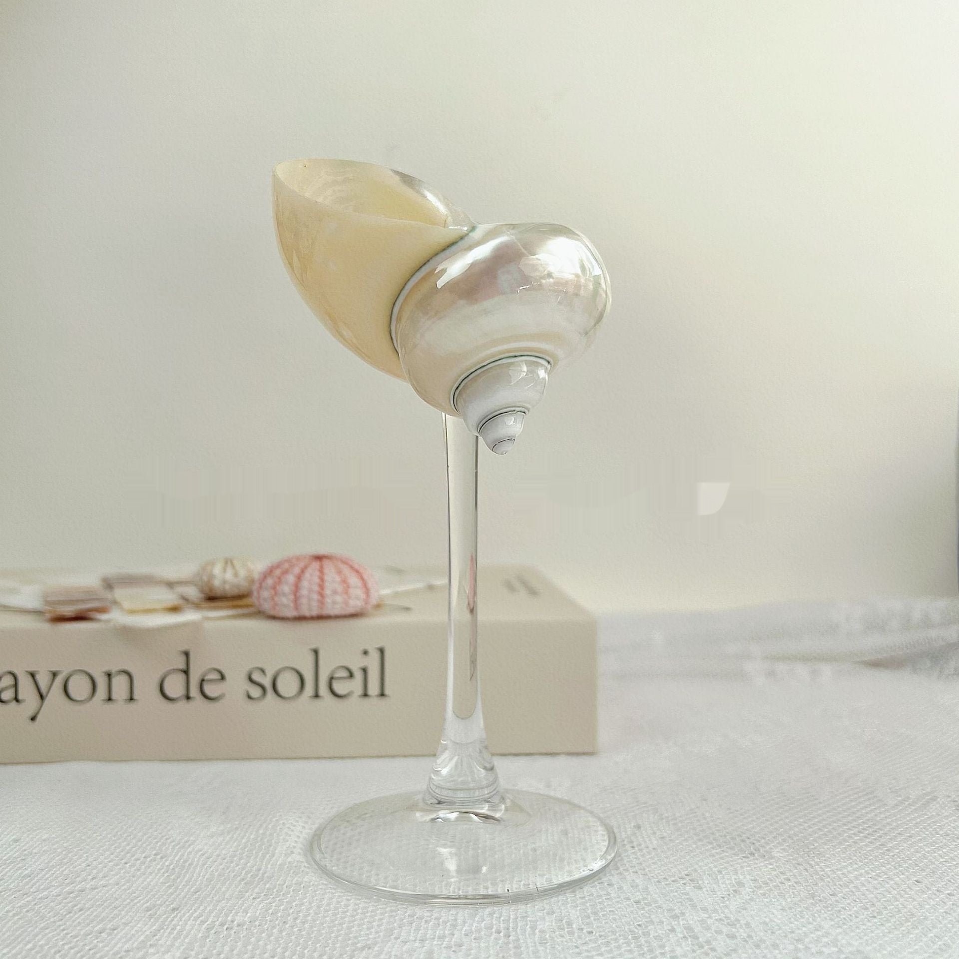 Unique Handmade Glasses from Real Shells