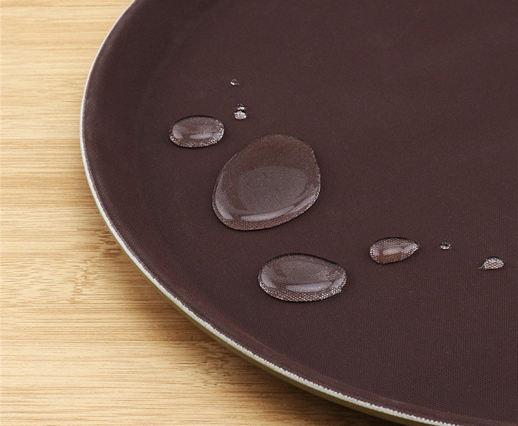 Commercial Anti-Slip Service Tray — Round