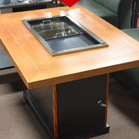 Commercial Electric Hot Pot &amp; BBQ Grill Table — 2-in-1 image preview