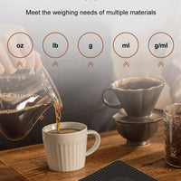 Digital Coffee Scale with Timer — 3 kg, 0.1 g image preview