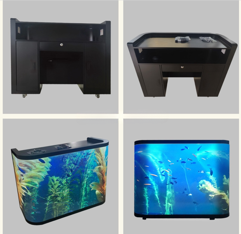 Mobile LED Counter Screen — Portable Reception & DJ Booth Display