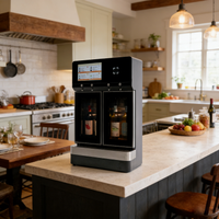 Commercial Wine Dispenser — 4-Tap with Argon Preservation image preview