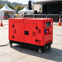 Commercial Diesel Generator Set — Electric Start, Single-Phase Standby Power image preview