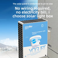Custom Double-Sided LED Light Box Sign — Solar-Powered, Weatherproof image preview