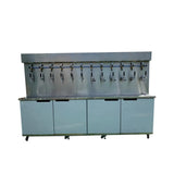 Commercial Draft Beer Dispenser — Stainless Steel Bar Station
