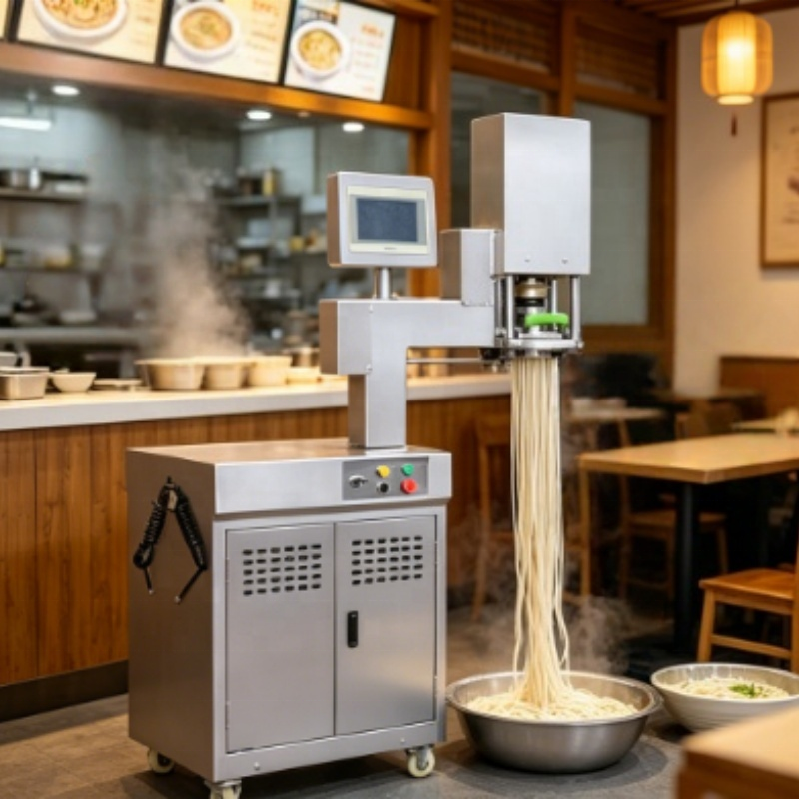Commercial Automatic Noodle Extruder — Stainless Steel, Touchscreen
