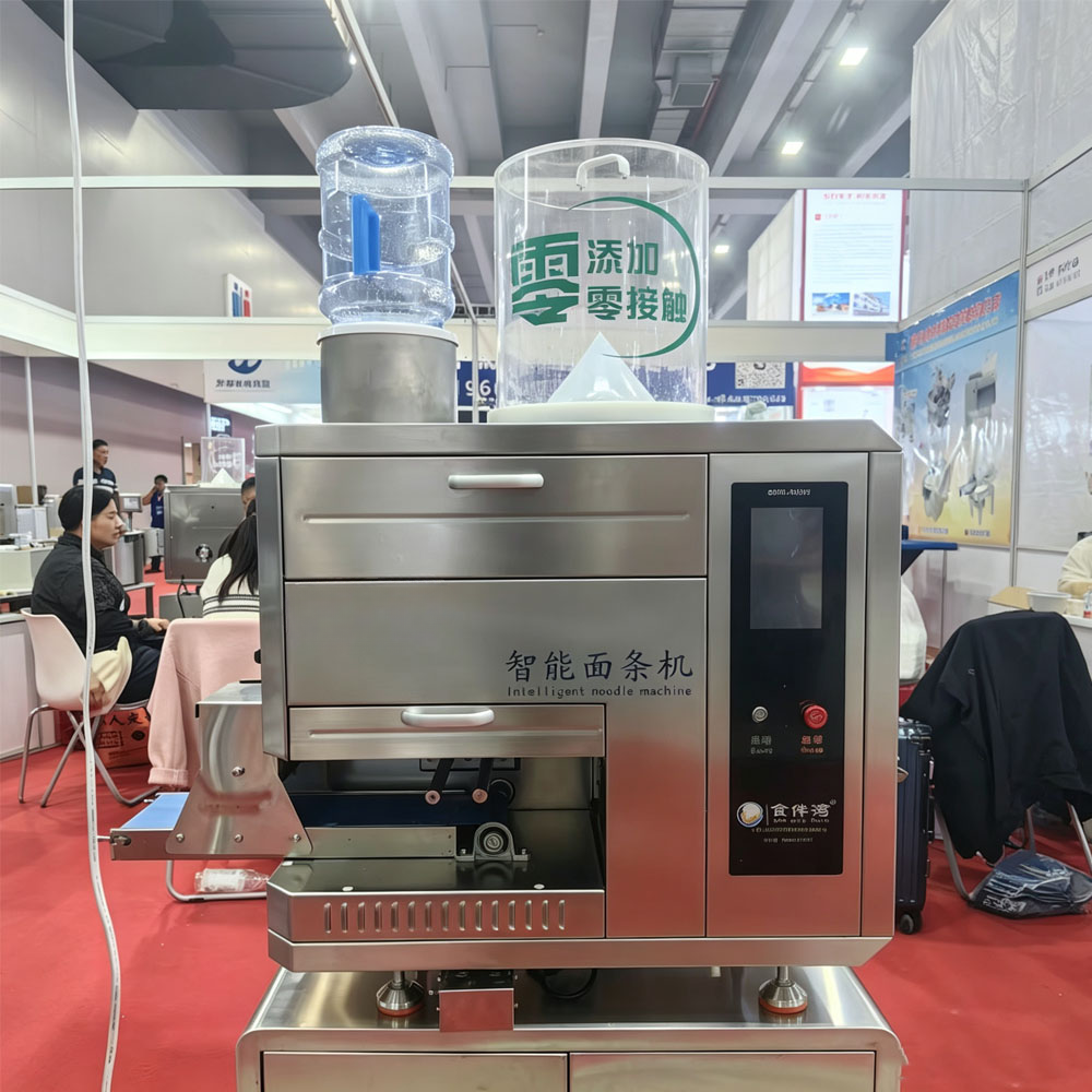 Commercial Automatic Fresh Noodle Machine — Stainless Steel