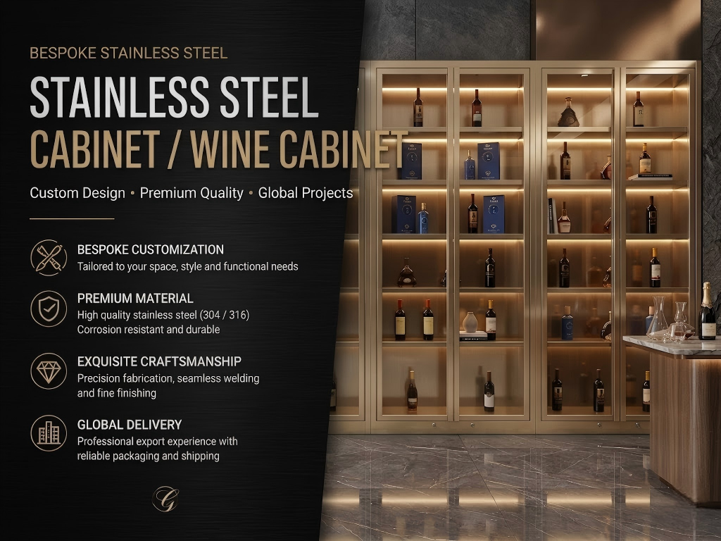 Commercial Wine Cellar Cabinet — Constant-Temperature Compressor