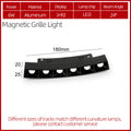 Black Curved grille light -6W