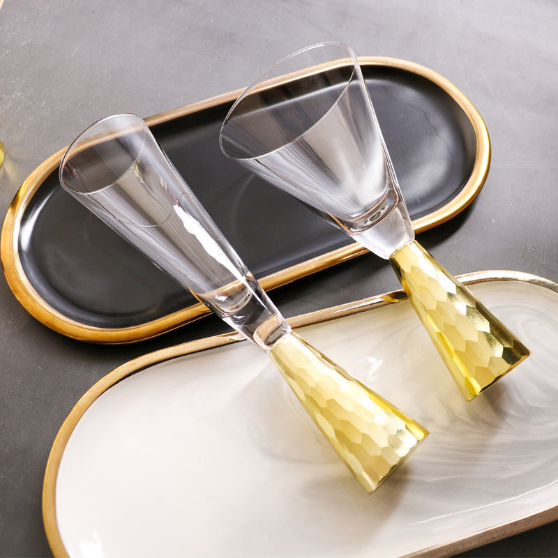 Hourglass Luxury Wine and Champagne Glasses, capacity range 200–300ml