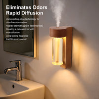 Cordless Wooden Aroma Diffuser Night Light — Motion Sensor image preview