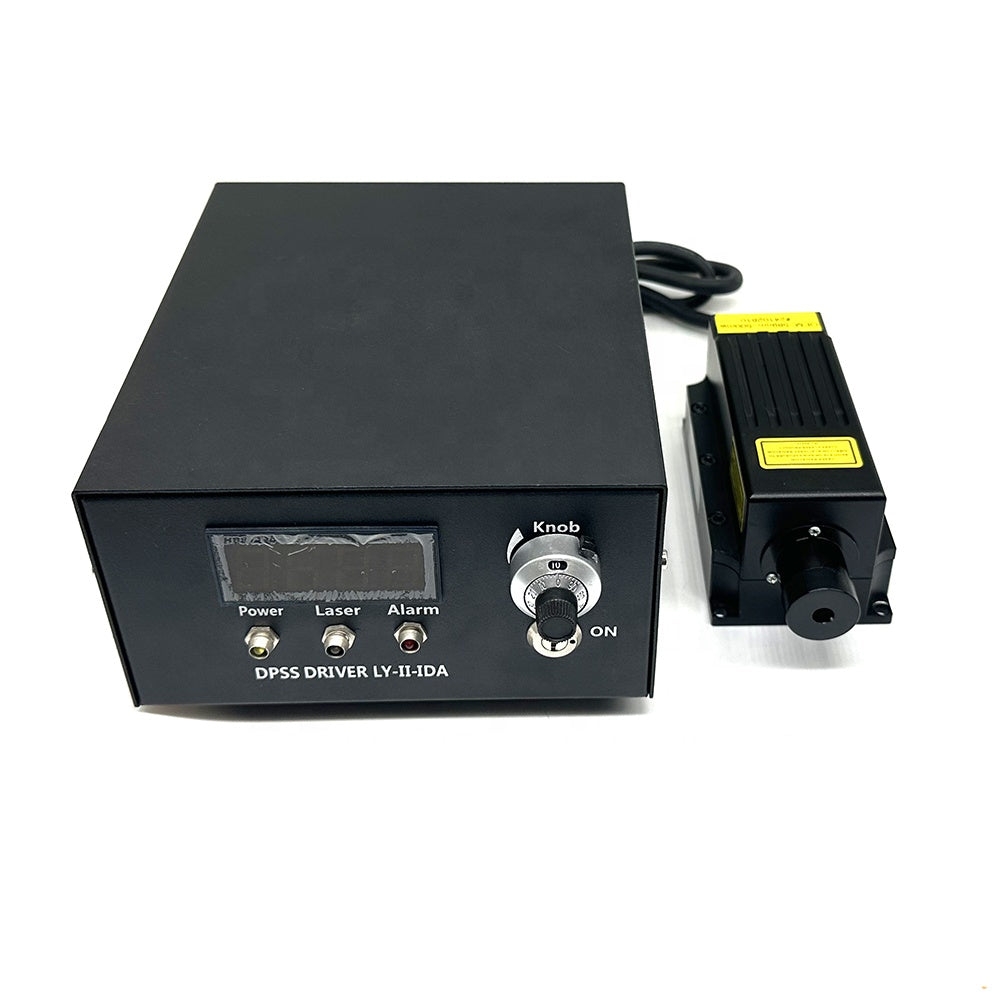 589 nm 500 mW Yellow DPSS Laser Module — TTL/Analog Modulation