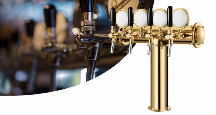4-Tap Draft Beer Tower